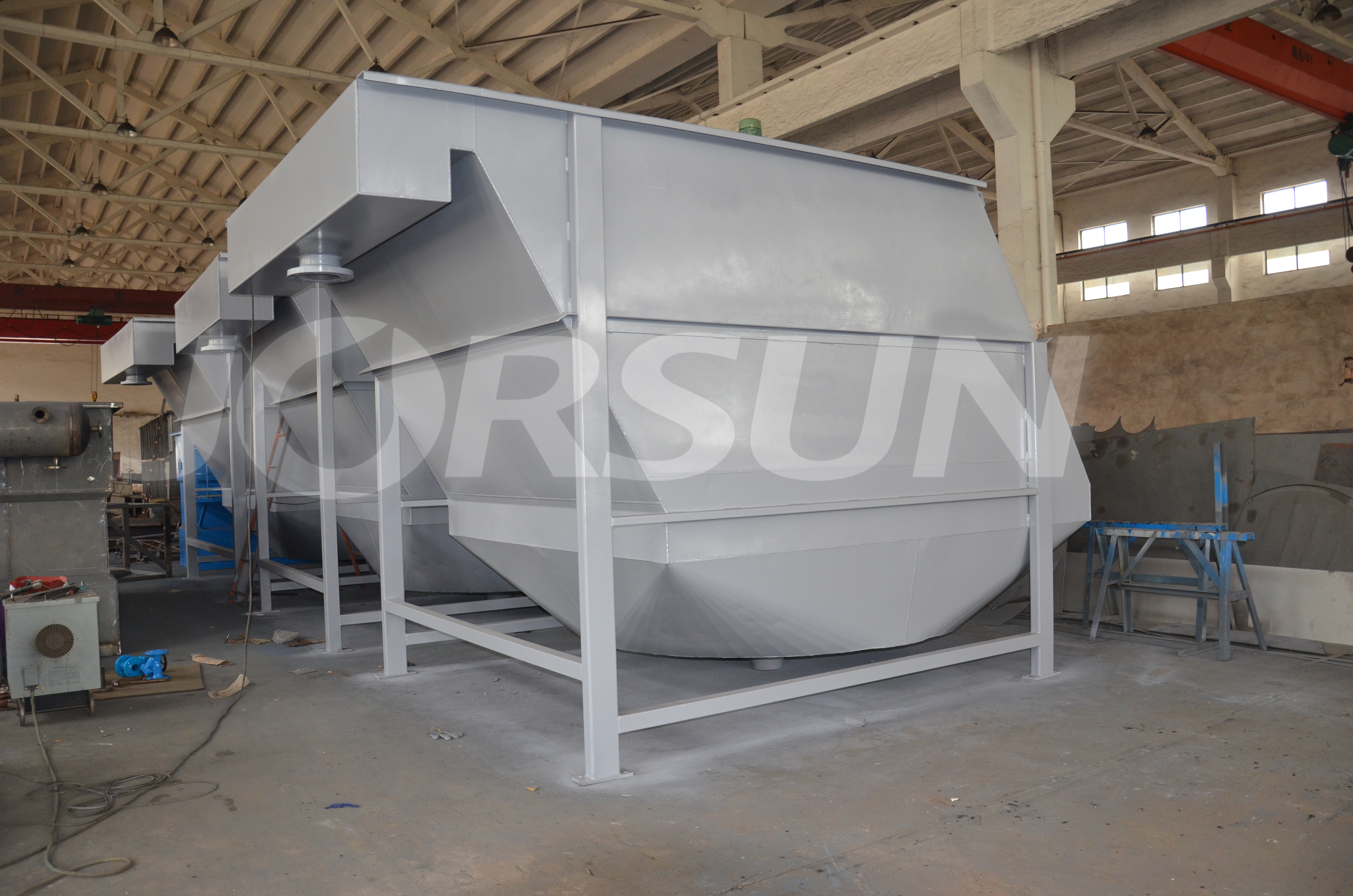 高效斜板沉淀池 高效斜板沉淀池